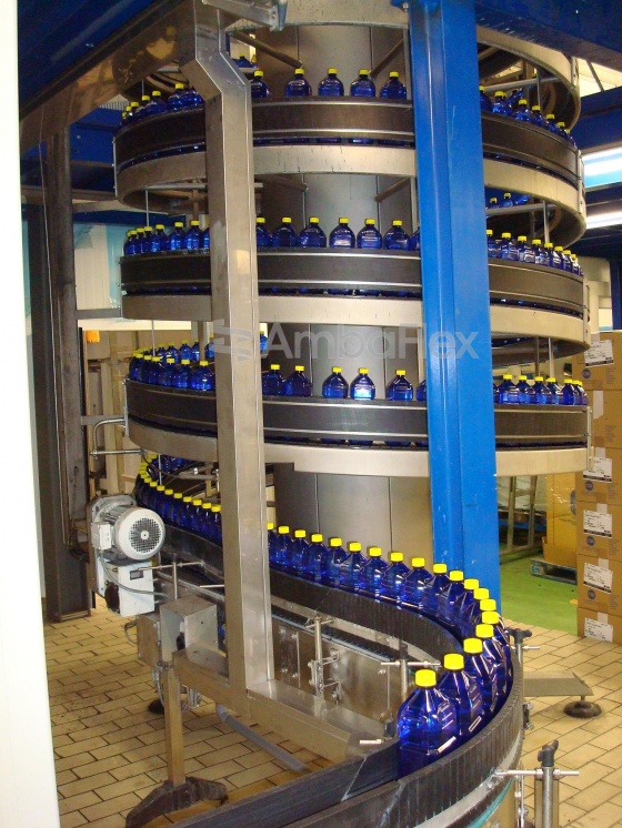 All-purpose spiral conveyor for medium to large products
